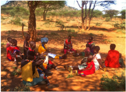 Pastoralist women in Kenya