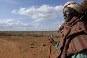 Farmer facing drought in Ethiopia; Credit: UNICEF Ethiopia/Lemma