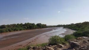 Low Flow Turkwel river, Kenya; Credit: Feyera Hirpa/REACH