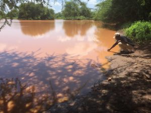 Credit: Katrina Charles; Water quality testing in Kitui, Kenya
