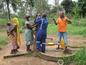Handpump reparations during the COVID19 pandemic